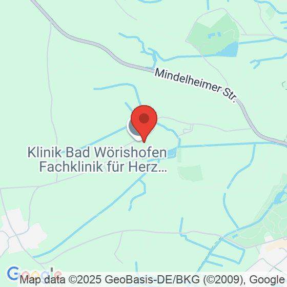 Standort von Klinik Bad Wörishofen