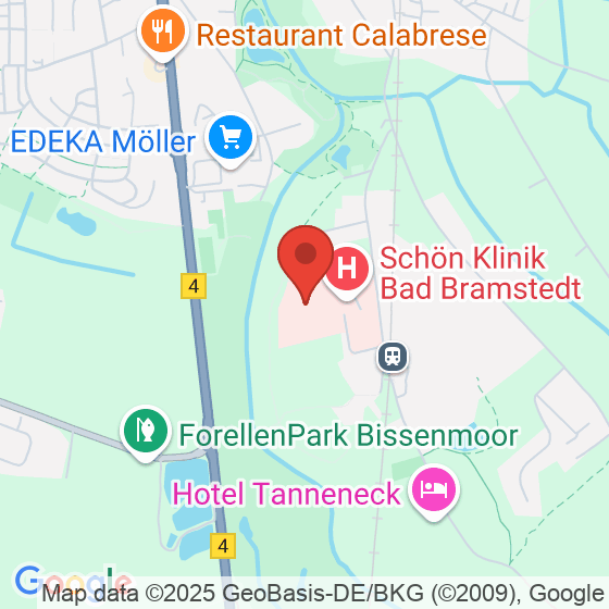 Standort von Schön Klinik Bad Bramstedt GmbH